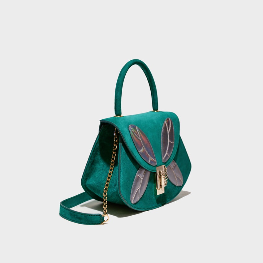 Dragonfly bag green 3