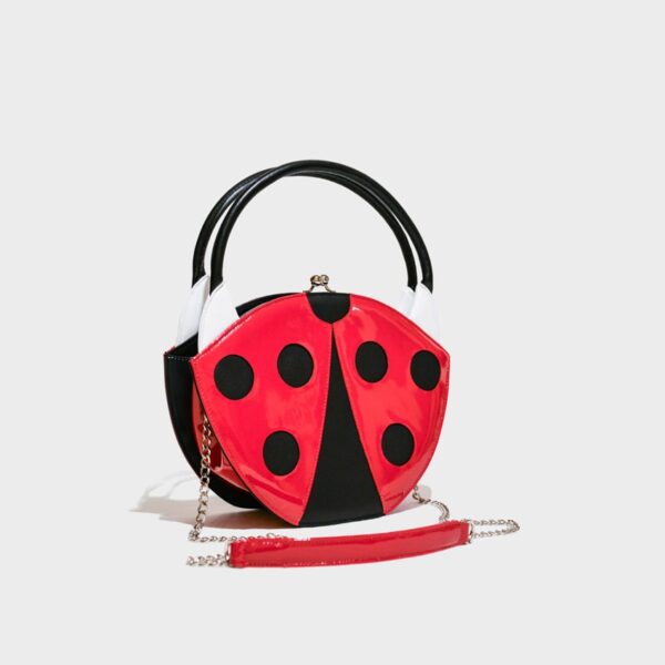 Personalized Medium Ladybug Tote bag, Girls Preschool tote Bag – Toluni