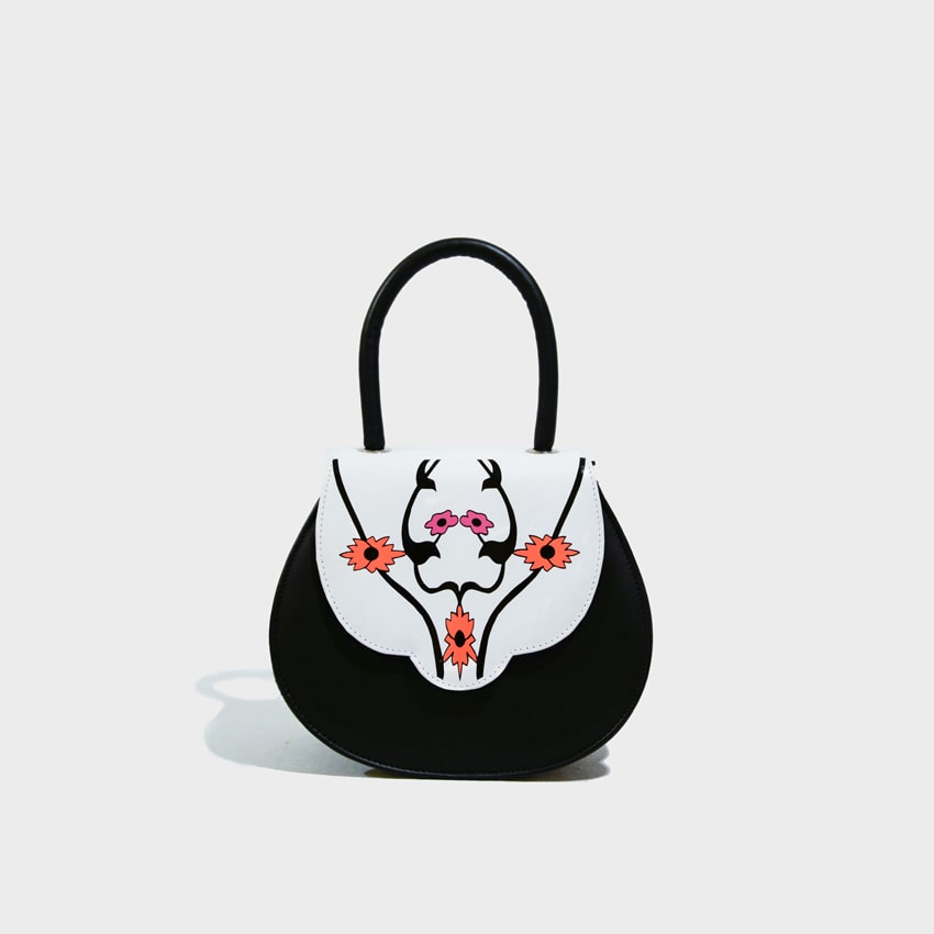 Smerlata bag black and white